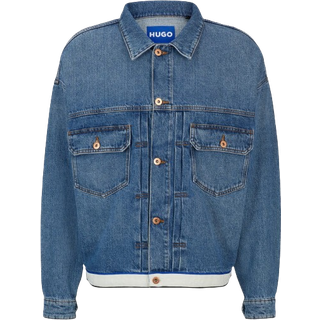 HUGO Blue Corso Denim Jacket Blue