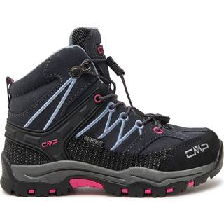 CMP Kid's Rigel Mid Trekking Shoes Waterproof Vandresko Børn størrelse 35 farve sort