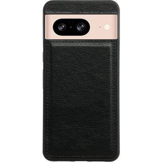EIDERWOOD Google Pixel 9 / 9 Pro Læderbelagt Plastik Cover - Sort