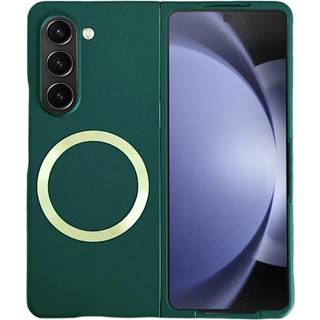 EIDERWOOD Samsung Galaxy Z Fold6 Gummibelagt Hård Plastik Bagside Cover - MagSafe Kompatibel - Mørkegrøn