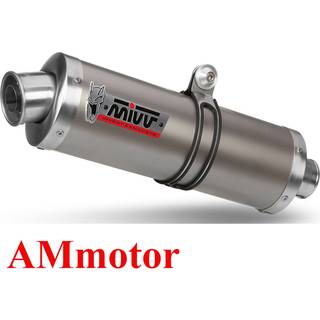 MIVV Oval Lyddæmper Titanium eller kulstof