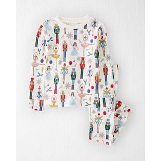 Lille planet af Carters baby 2-stykke pyjamas lavet med organisk bomuldsmutcracker