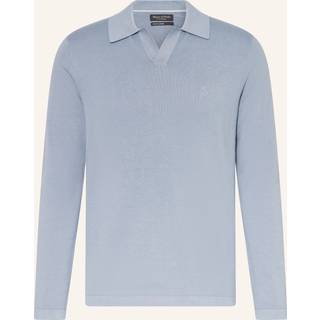 Marc O'Polo Herren Pullover blau unifarben