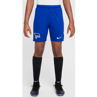 Hertha BSC 2024/25 Stadium Home/Away Nike Dri-FIT Replica-fodboldshorts til større børn - blå