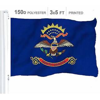 G128 Georgia State Flag | 3x5 ft | Toughweave -serie broderet 300D Polyester | Broderet design indendørs/udendørs messinggrommer