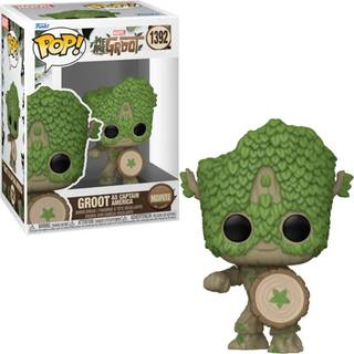 Funko Marvel We Are Groot (Groot As Captain America) - På lager i butik