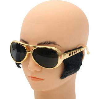 Elvis solbrille m/sideburns
