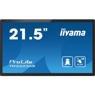 iiyama ProLite TW2223AS-B2 - touch panel PC RK3399 1.8 GHz - 4 GB - SSD 32 GB - LED 21.5"