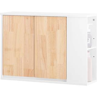 SoBuy væghylde med skuffe til opbevaring BZR144-WN