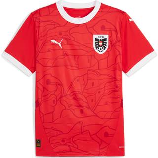 Men&#39;s Puma Austria 2024 Home Jersey, Red, Size L, Clothing - Chili Pepper - L
