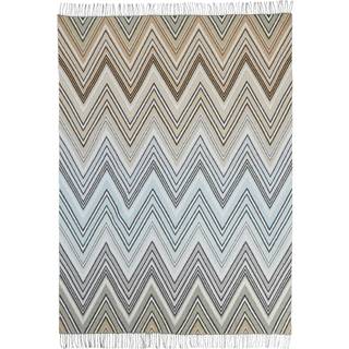 Missoni Home Plume Plaid 130x190 Cm Taupe/flerfarvet - Plaider & Tæpper Uld Multi - 1D3PL990062