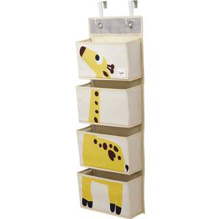 3 Sprouts Hanging Wall Organizer - Yellow Giraffe