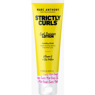 Marc Anthony Curls Curl Curl Definition Styling Lotion 8.3 Ounce Tube med silkeprotein og E -vitamin til krølle -definition