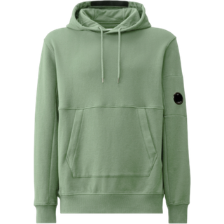 CP Company Diagonal Raised Hoodie Green