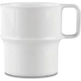 Rosti Mepal 314 krus 28 cl i melamin hvid