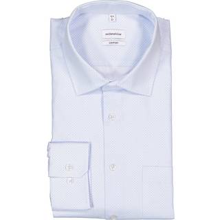 Seidensticker Herren Hemd blau Comfort Fit