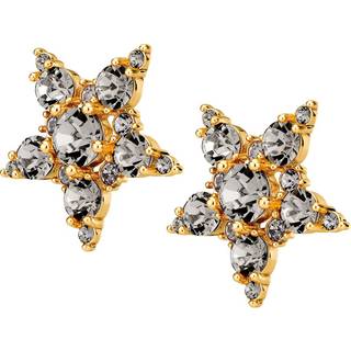 DYRBERG/KERN GEMINI ØRERING 450009 (Gold, Grey, ONESIZE)