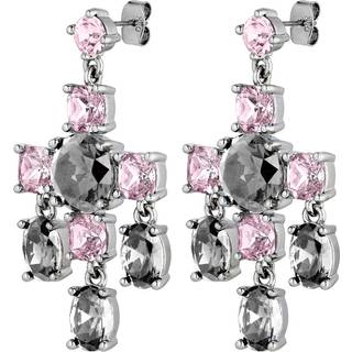 DYRBERG/KERN LEONORA ØRERING 450002 (Silver, Rose, ONESIZE)