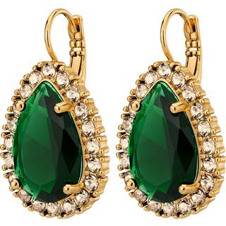 DYRBERG/KERN FIORA ØRERING 450076 (Gold, Green, ONESIZE)