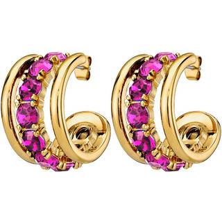 DYRBERG/KERN HELEN ØRERING 450095 (Gold, Pink, ONESIZE)