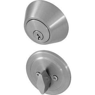 Honeywell Safes & Door Locks - Enkelt cylinder hovedd?r Deadbolt Lock Set - Anti -Bump Resistent Dead Bolt Lock til udvendige d?re med 2 indgangs