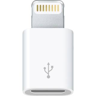 Micro USB Adapter til Apple Lightning Hvid