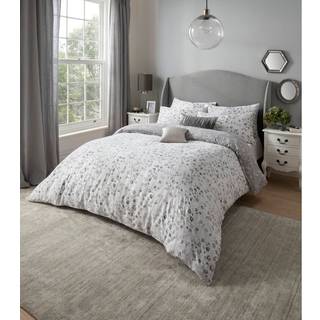 Sam Faiers Sam Faiers Silver Delilah Animal Print 100% Cotton Duvet Cover and Pillowcase Set