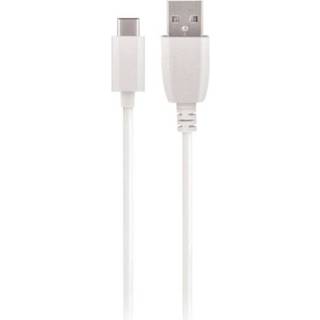 Maxlife cable USB - USB-C 1,0 m 2A white