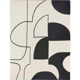 Broste Copenhagen Maren plaid 130x180 cm Black-off white