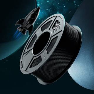 Sunlu High Speed PLA Filament - 1,75mm - Sort - 1 kg