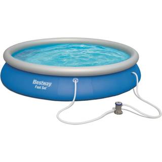 Bestway, Fast Set Pool m/ filterpumpe, 457 cm [Levering: 1-2 dage]
