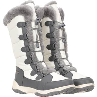 Mountain Warehouse Mountain Warehouse White Snowflake Womens Long Snow Walking Boots