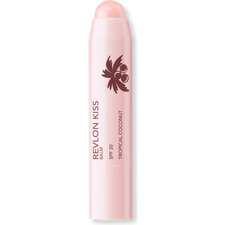 Revlon Kiss Tinted Lip Balm med SPF 20 Hydrating Flavored Infunderet med naturlige frugtolier 010 Tropical Coconut 0.09 oz