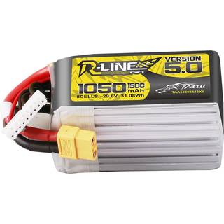 Gens 8s  1050mAh -150C- Gens Ace Tattu R-Line 5.0 XT60