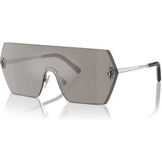 Ralph Lauren Kvinde RL7085 THE HARPER 90016G Solbriller Metal Grå Grå Firkantet Normal Spejl