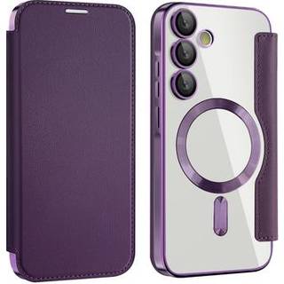 Samsung Galaxy A55 Flip cover med kortholder - MagSafe-kompatibel - Lilla