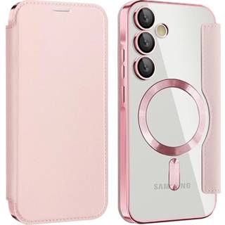 Samsung Galaxy A35 Flip cover med kortholder - MagSafe-kompatibel - Pink