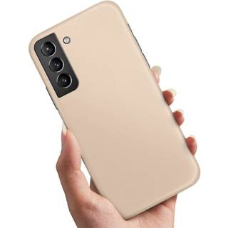 Samsung Galaxy S22 - Cover/Mobilcover Beige