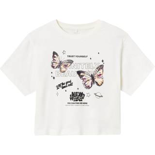 NAME IT Kort T-Shirt Nole Jet Stream