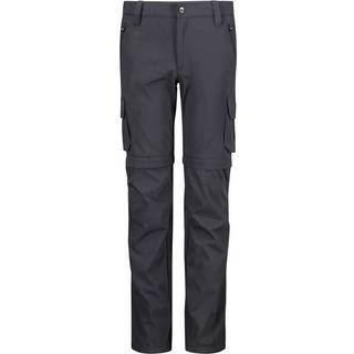 CMP Boy's Zip Off Pant 4-Way Stretch Trekking bukser Børn størrelse 152 farve sort