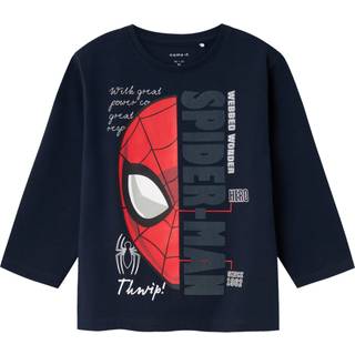 Name It Dark Sapphire Spiderman Bluse