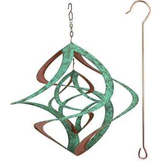 Red Carpet Studios 91061 14-tommer Cosmix Helix Wind Spinner Deluxe med Hanger Patina & Copper Finish