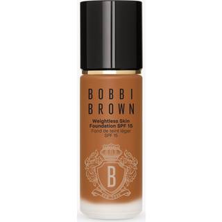 Bobbi Brown Weightless Skin Foundation SPF 15 Langtidsholdbar foundation med fugtgivende virkning Skygge Golden Almond 30 ml - 30 ml