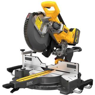 DeWALT DCS781X2-QW 54V XR FV Geringssav med 2 stk. 9,0Ah batteri og hurtiglader