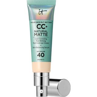 It Cosmetics CC+ Cream Natural Matte Foundation For Oily Skin SPF40 Fair Warm 32 ml