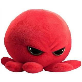 The Grumpy Octopus - Grumpy Baby Octopus - yndig Super Soft Plush Fyld Animal Toy (Glitter Eyes) - Stor 8 tommer - Unik gave til børn og voksne