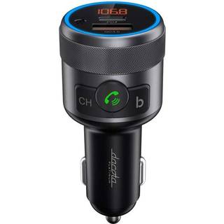 Dacota Platinum Bluetooth Handsfree FM-sender & biloplader, sort ➞ På lager - klar til levering og afhentning
