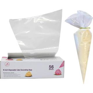 Keenpioneer r?rpose - engangs kage dekorationspose 56 t?lling (16 tommer klar)