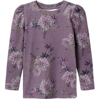 Name It Arctic Dusk Blomstret Top