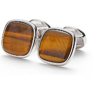 Alexander Lynggaard CPH Hope Square manchetknapper i sølv med tigerøje